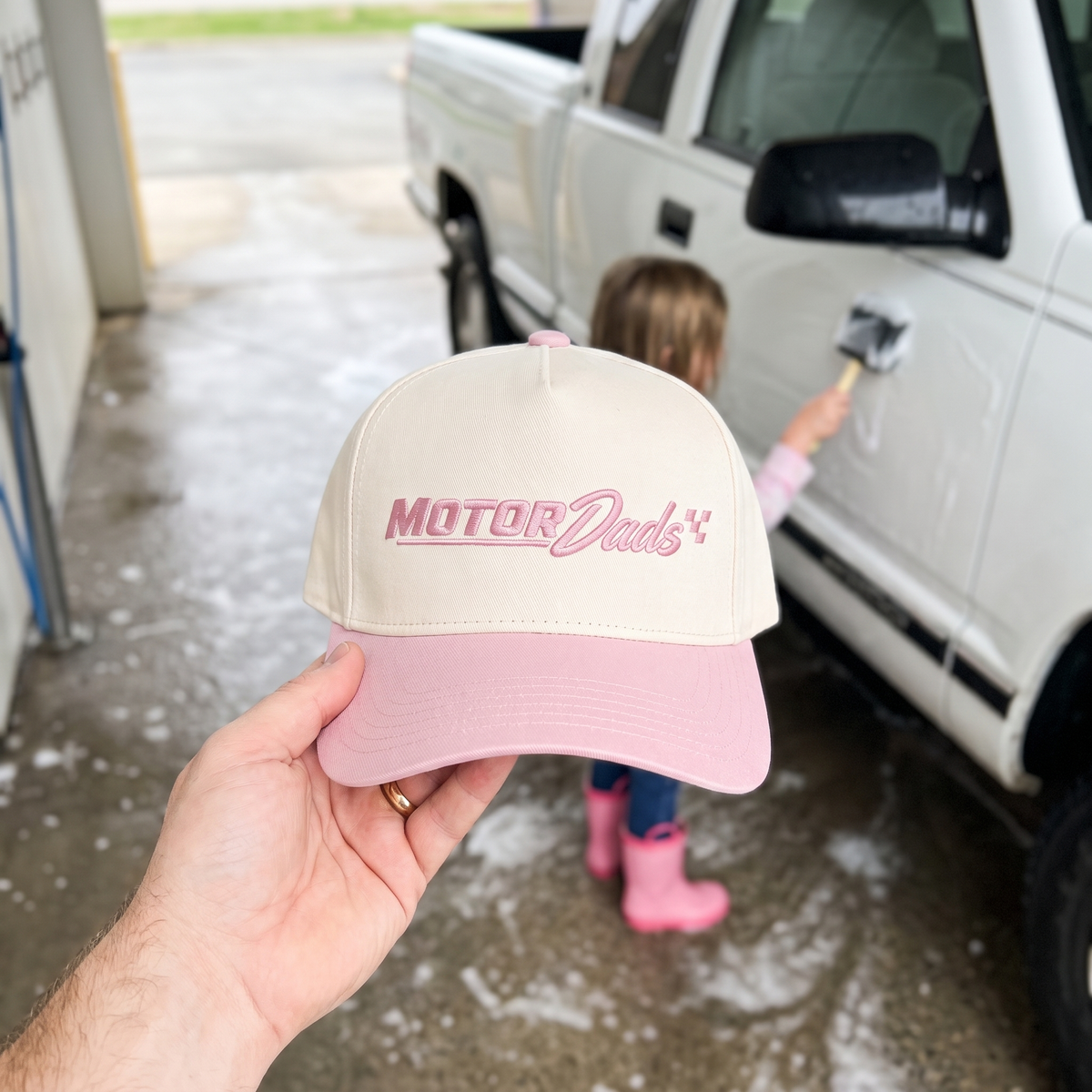 OG Motor Dads Snapback - Pink