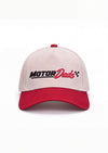 OG Motor Dads Snapback - Red/Cream
